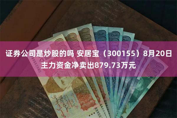 证券公司是炒股的吗 安居宝（300155）8月20日主力资金净卖出879.73万元